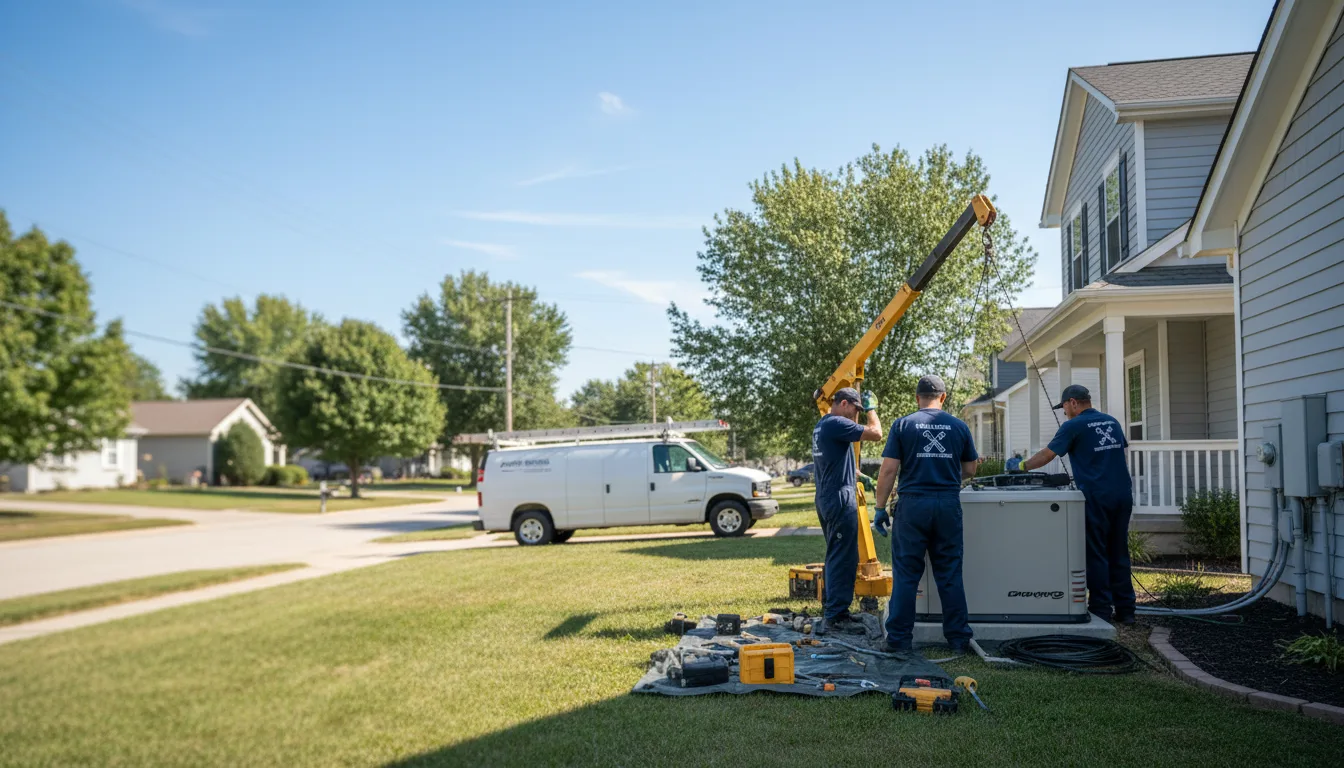 Generator Installation in Garden Plain, KS near me
